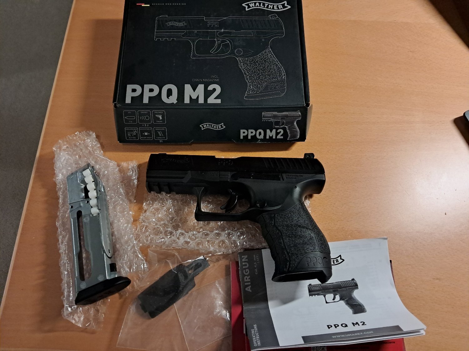 {CATEGORY} - Umarex Walther PPQ M2 .177 Pellet CO2 .177 in 
