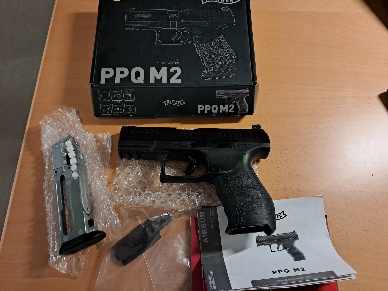 {CATEGORY} - Umarex Walther PPQ M2 .177 Pellet CO2 .177