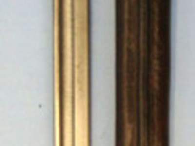 Sanderson British 1907 'Sanderson' Bayonet With Indian Brass Mounted Scabbard. Bayonet