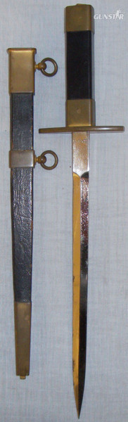  Scarce* French Model 1924 Air Force NCO Dirk. 19584 Dagger