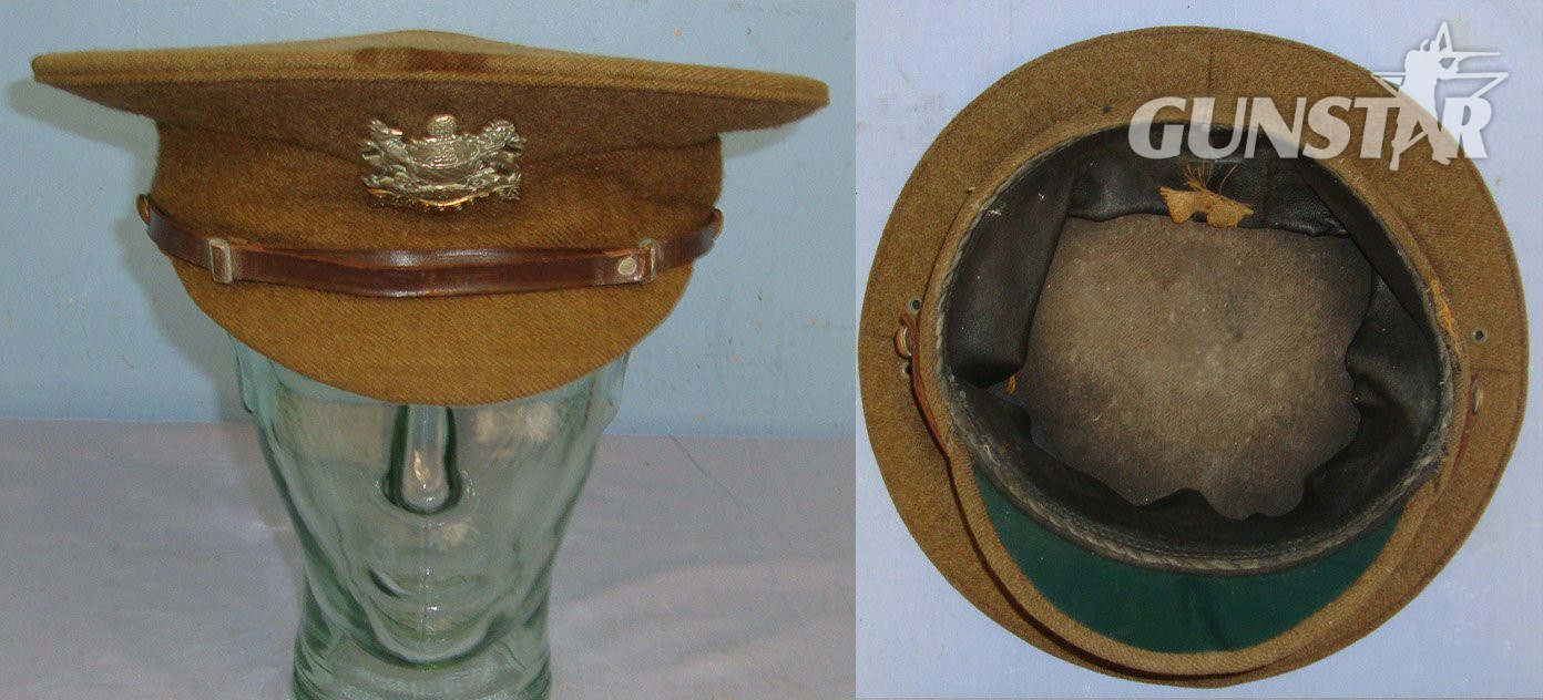WW1 Era British Other Ranks Officer\'s Manchester Regiment Uniform Cap With Regiment Cap Badge. HE 860  Antique & Militaria in 