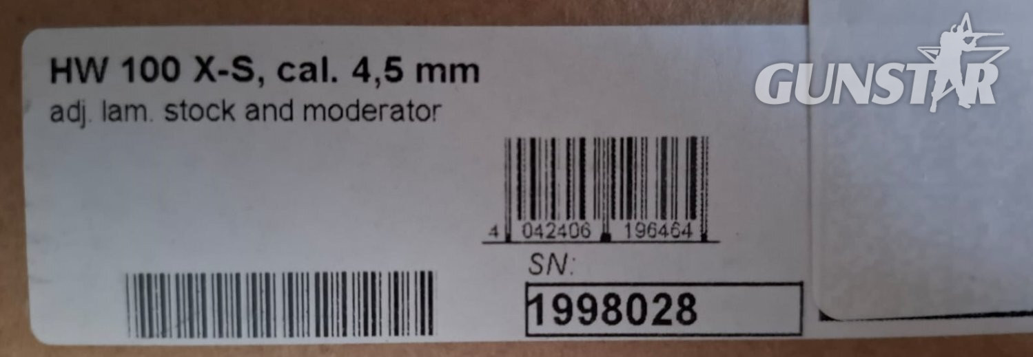 Weihrauch HW 100 X S Forest Laminate .177 - {CATEGORY} in 