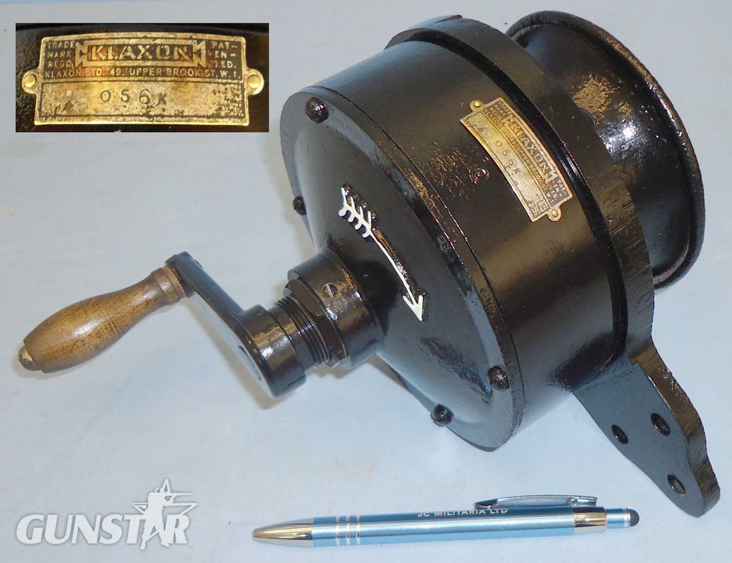 Original/Fully Serviced Early 20th Century Klaxon with London Trademark. 22441:35. Original/Fully Serviced Early 20th Century Klaxon with London Trademark. 22441:35.  Other Accessory in 