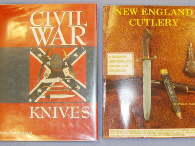 Out of Print* A Pair of Books; Civil War Knives & New England Cutlery. 20300:2 Other Blade