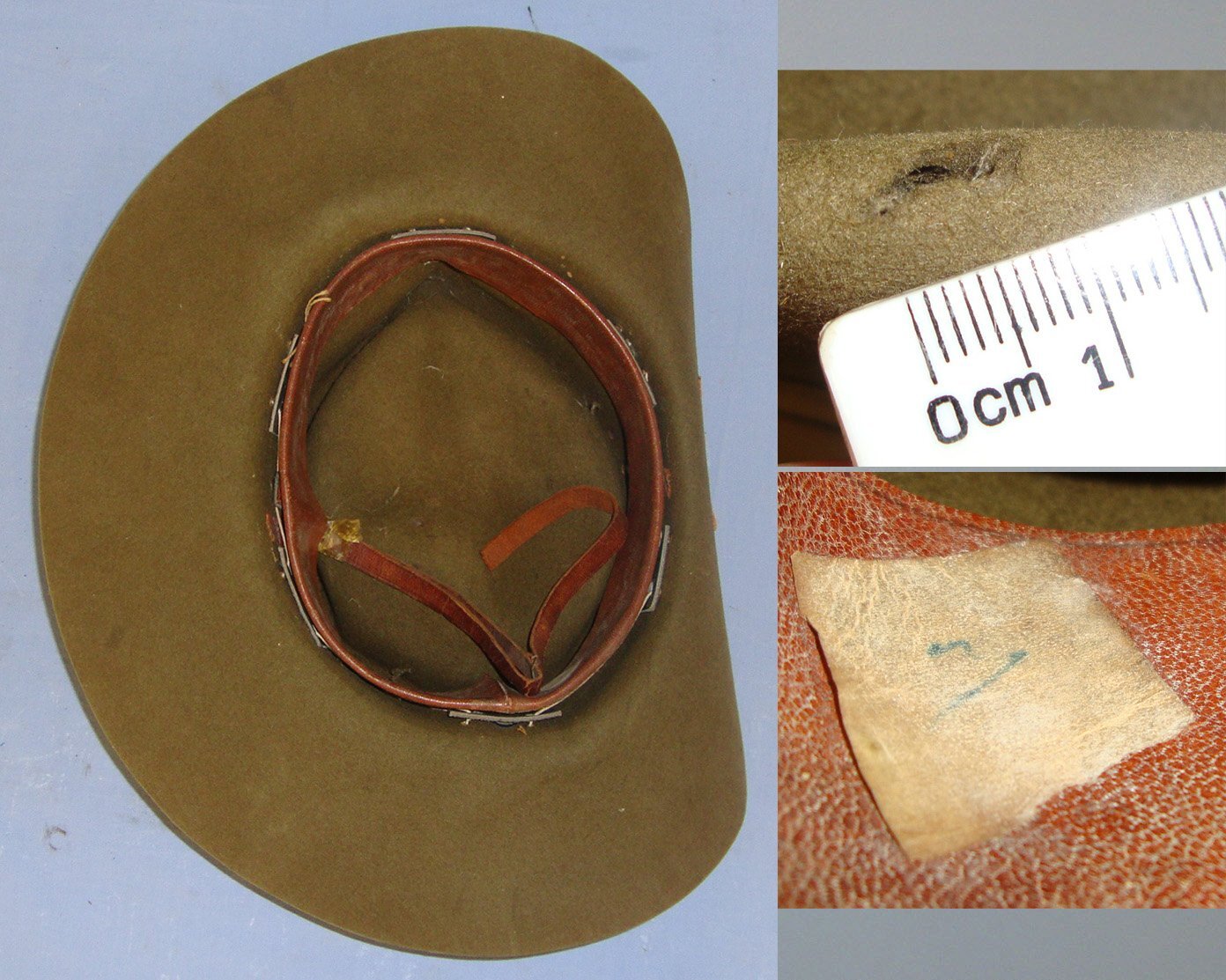 WW2 Hong Kong Military Service Corps (HKMSC) Burma Issue Tropical Slouch Hat With Dragon Divisional/ Formation Patch, Pagri Headband & Chin Strap. Sn 11872:8  Clothing