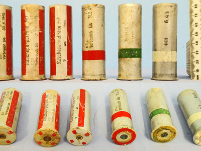 INERT DEACTIVATED. German, WW2 Dated, 26.5mm Aluminium Flare Pistol Cartridges. - O 1868 INERT DEACTIVATED. German, WW2 Dated, 26.5mm Aluminium Flare Pistol Cartridges. - O 1868  Other