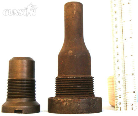 German Anti Concrete Shell Base Fuse (BdZf15cmGr19Bd) For The 15Cm s FH18 Field  WW2 INERT Unfired German Anti Concrete Shell Base Fuse (BdZf15cmGr19Bd) For The  Antique & Militaria in 