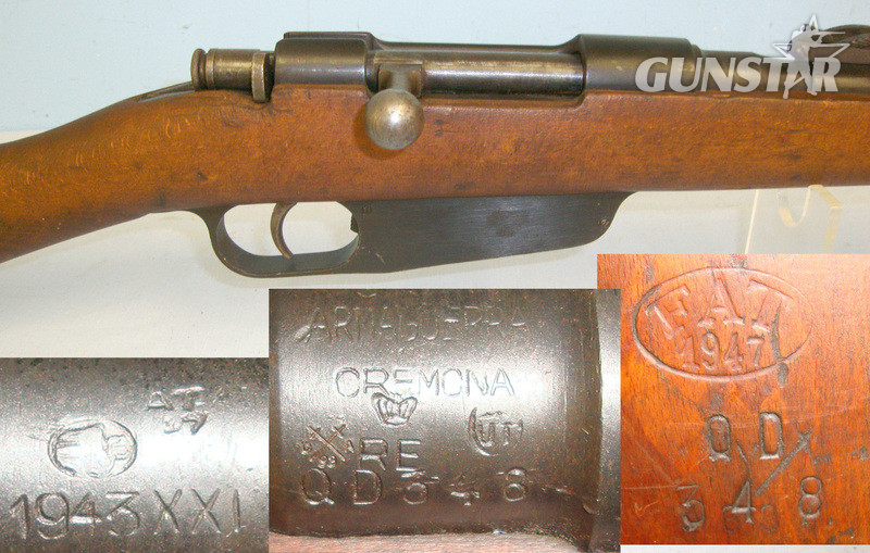 Armaguerra Cremona 6.5mm Calibre Rifle.**VERY EARLY UK 1993 DEACTIVATION CERTIFICATED** Bolt Action None Rifle
