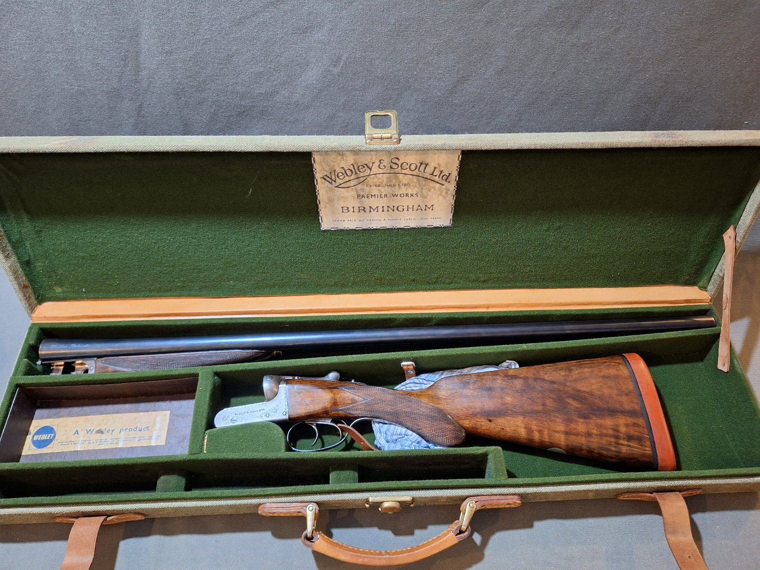  Webley & Scott 12G Side By Side 12 Bore/gauge