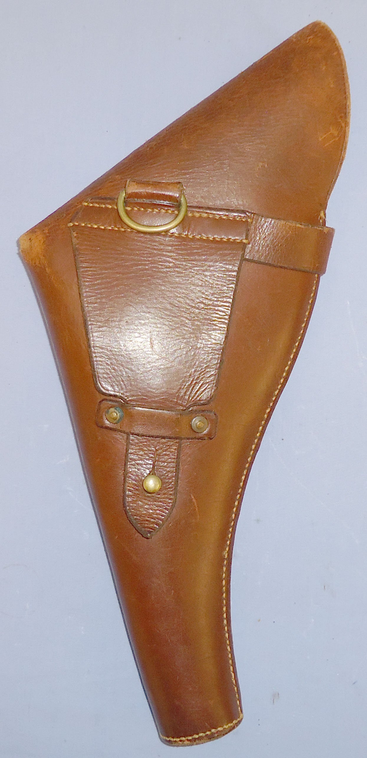  WWI British Officer’s Sam Browne Leather Holster for Webley .455 Service Revolvers by L.B. Crout Ltd London. L 274. WWI British Officer’s Sam Browne Leather Holster for Webley .455 Service Revolvers by L.B. Crout Ltd London. L 274.  Antique & Militaria