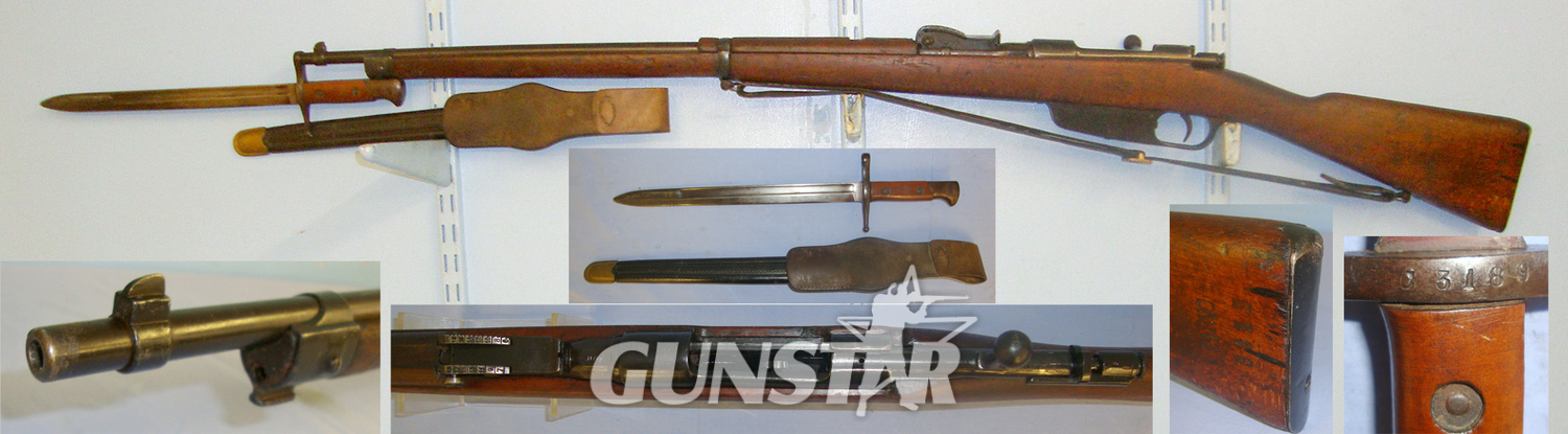  R.E. Terni (FAT) With Leather Sling, Carcano Rifle Knife Bayonet, Scabbard & Leather Frog**EARLY UK 1996 DEACTIVATION CERTIFICATED** Sn 10923:19 Bolt Action None Rifle
