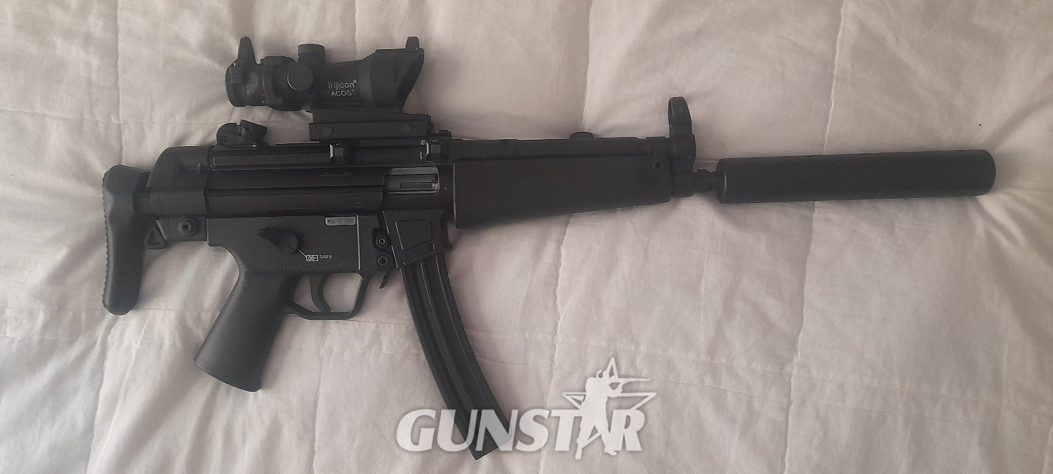 Heckler & Koch MP5 A5 Semi-Auto .22 Long Rifle (.22 LR) Rifle in 