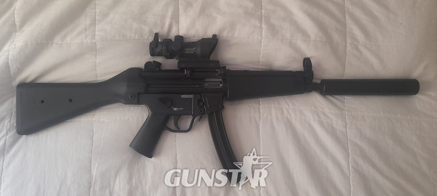 Heckler & Koch MP5 A5 Semi-Auto .22 Long Rifle (.22 LR) Rifle - {CATEGORY} in 