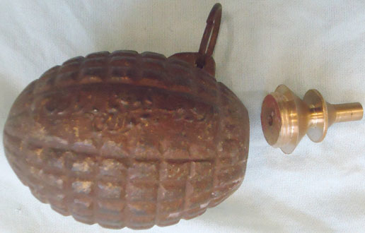  DEACTIVATED INERT. Rare Gallipoli Era Turkish WW1 Pattern 1914 Model No 2 Cricke DEACTIVATED INERT. Rare Gallipoli Era Turkish WW1 Pattern 1914 Model No 2 Cricke Antique & Militaria