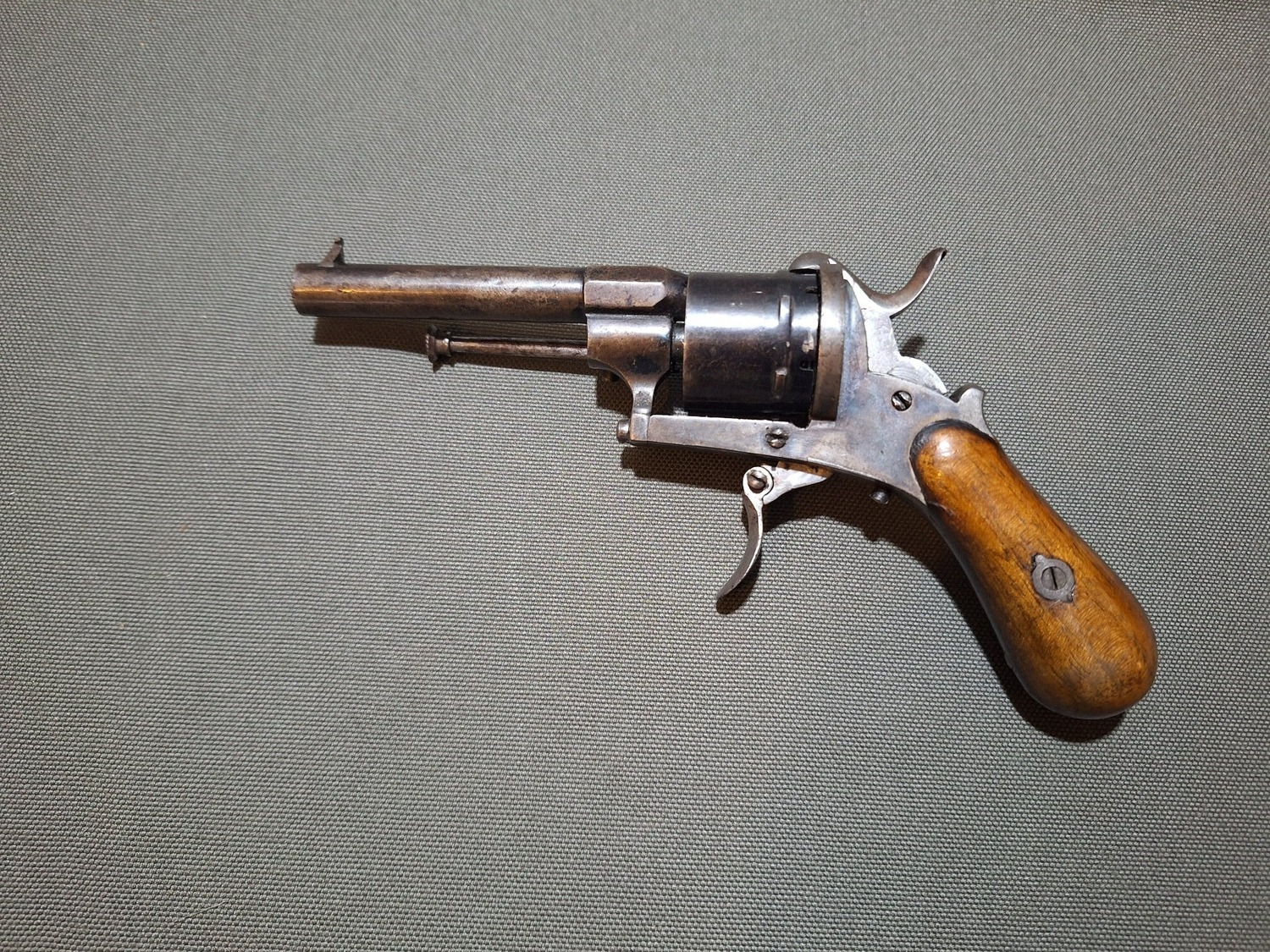 Belgian 7mm Obsolete Revolver - {CATEGORY} in 