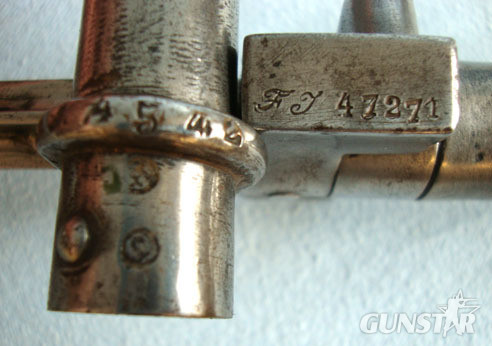  French 1886/93/16 Epee Lebel Bayonet (Officially Modified 1916 By Quillon Remova Bayonet