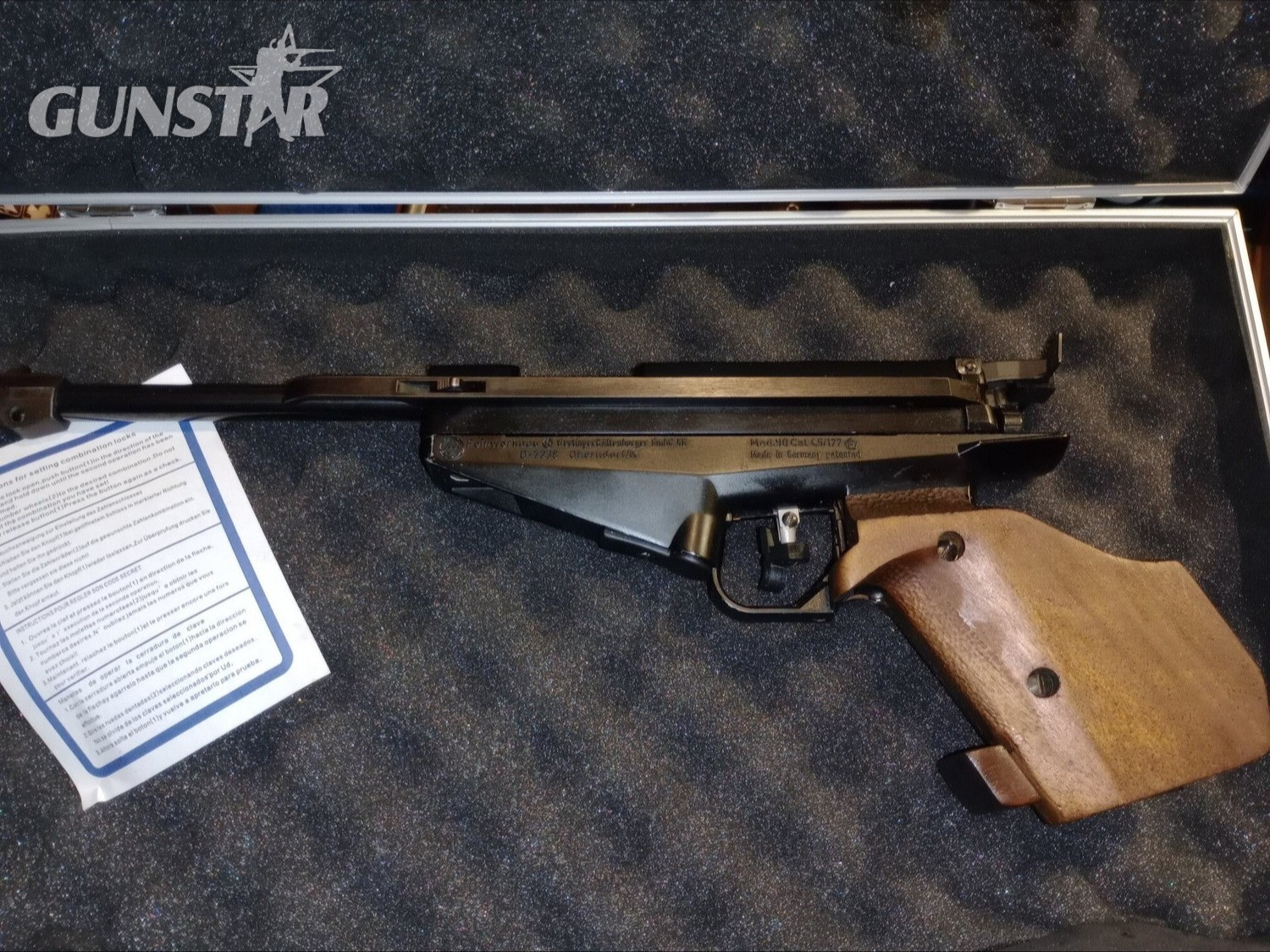 feinwerkbau   target pistol   model 90 177 .177 in 