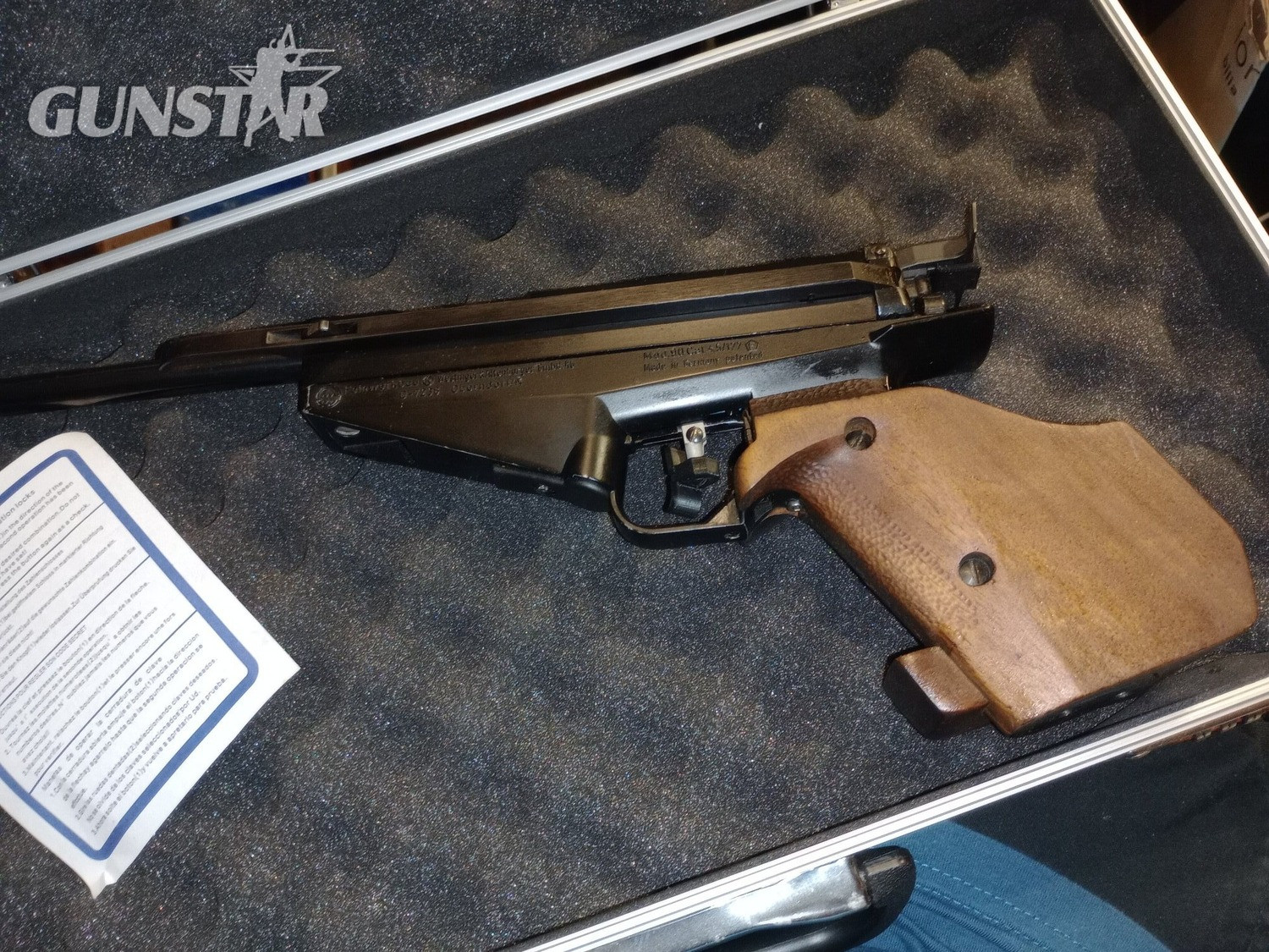 feinwerkbau   target pistol   model 90 177 .177
