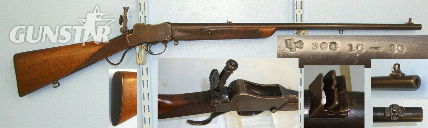 Early 1900’s BSA Martini Action .300 Obsolete Calibre Take Down Rook Rifle With 3 Leaf Graduated Rear Sight Folding Ring Fore Sight & Additional BSA 1909 Patent Folding Aperture Sight. Sn 23637 rook rifle Single Shot .300 Rook Rifle in 