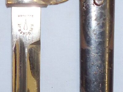 F. Plucker Jr Solingen, Nazi M98 Dress Bayonet Bayonet