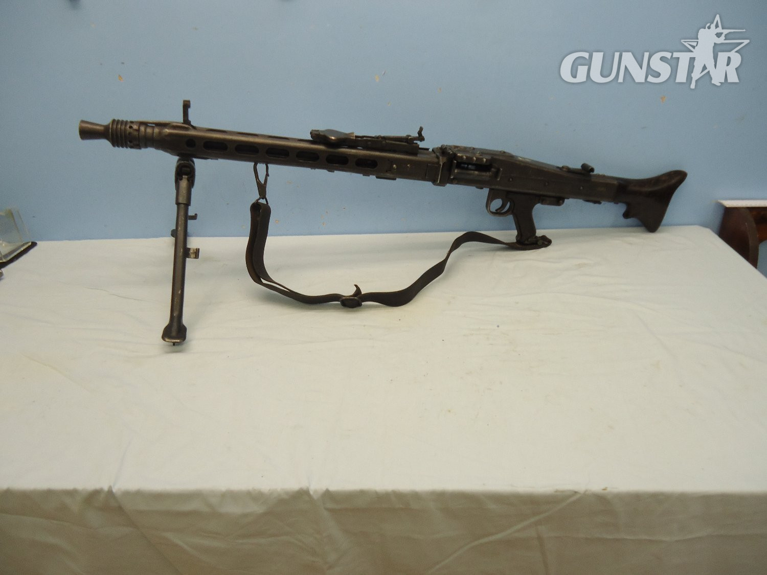 Rare, Variant, German, MG42 (Rheinmetall MG42/58) (Early Production). 7.62x51 Machine Gun and Sling. ** OLD SPEC** 1996 UK DEACTIVATION CERTIFICATED** D 5989 Rare, Post War Variant, German, MG42 (Rheinmetall MG42/58) (Early Production). 7.62x51 Machine Gun and Sling. ** OLD SPEC** 1996 UK DEACTIVATION CERTIFICATED** D 5989 Various  Machine Gun - {CATEGORY}