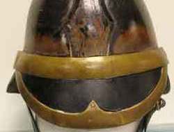 British Leather Merryweather Firemans Helmet British Leather Merryweather Firemans Helmet Clothing