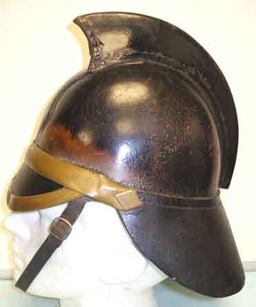 British Leather Merryweather Firemans Helmet British Leather Merryweather Firemans Helmet Clothing
