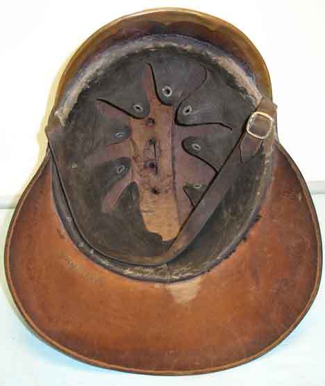 British Leather Merryweather Firemans Helmet British Leather Merryweather Firemans Helmet Clothing
