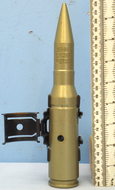INERT DEACTIATED. Mint Dutch Made EMZ Headstamp 25mm (25x137) Dummy Drill M242 Bushmaster Round And Link For The U.S. Army M2/M3 series Bradley Fighting Vehicles. - O 1613 INERT DEACTIATED. Mint Dutch Made EMZ Headstamp 25mm (25x137) Dummy Drill M242 Bushmaster Round And Link For The U.S. Army M2/M3 series Bradley Fighting Vehicles. - O 1613  Other