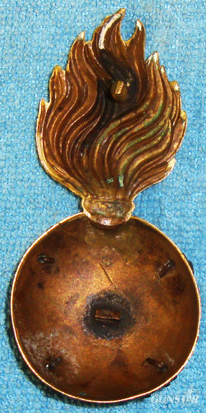Victorian Silver Gilt ‘Lancashire Fusiliers’ Officers Fur Cap Grenade Badge. 19289:9. Victorian Silver Gilt ‘Lancashire Fusiliers’ Officers Fur Cap Grenade Badge. 19289:9. Antique & Militaria
