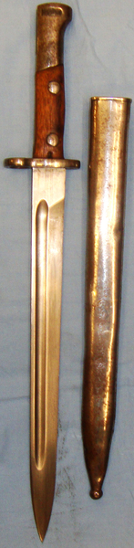  Belgian ‘M1924’Long Bayonet and Scabbard. BAYO 720. Bayonet