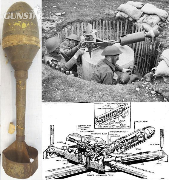 INERT DEACTIVATED. RARE, Home Guard, Early WW2, 20lb Blacker Bombard 29mm Spigot Mortor 20 Lb High Explosive (HE) Anti Tank Practice Round. Sn - 22044:2 INERT DEACTIVATED. RARE, Home Guard, Early WW2, 20lb Blacker Bombard 29mm Spigot Mortor 20 Lb High Explosive (HE) Anti Tank Practice Round. Sn - 22044:2  Other Ammunition in 