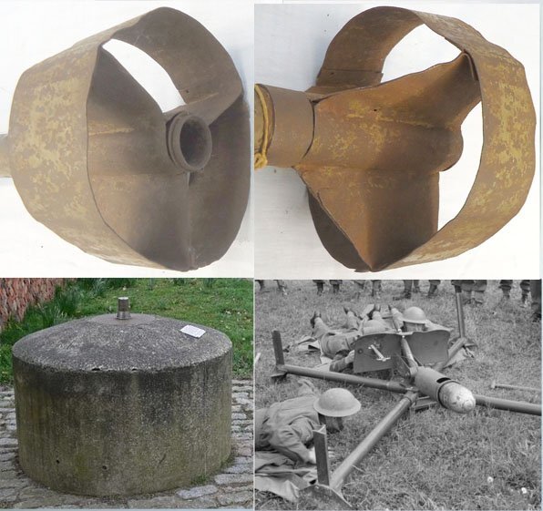  INERT DEACTIVATED. RARE, Home Guard, Early WW2, 20lb Blacker Bombard 29mm Spigot Mortor 20 Lb High Explosive (HE) Anti Tank Practice Round. Sn - 22044:2 INERT DEACTIVATED. RARE, Home Guard, Early WW2, 20lb Blacker Bombard 29mm Spigot Mortor 20 Lb High Explosive (HE) Anti Tank Practice Round. Sn - 22044:2  Other Ammunition