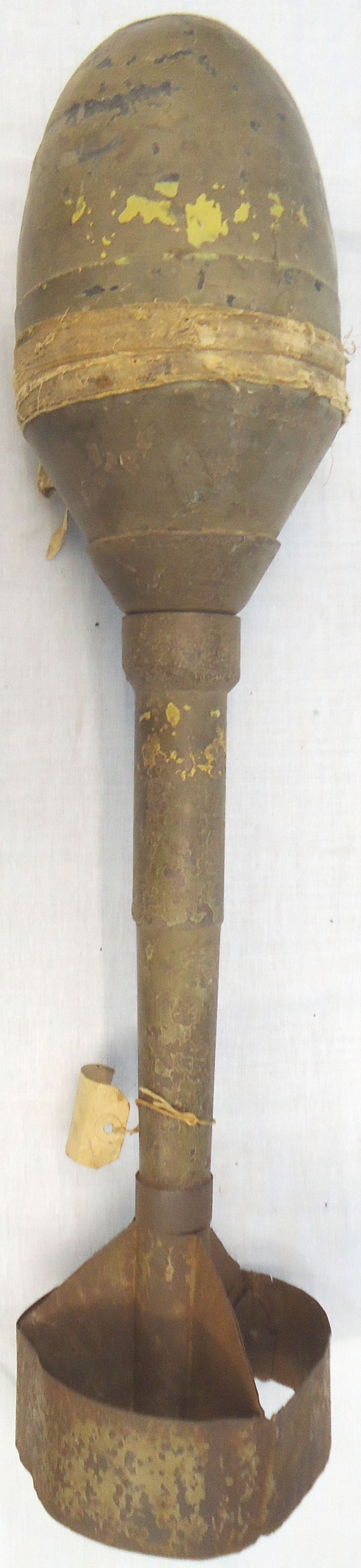 INERT DEACTIVATED. RARE, Home Guard, Early WW2, 20lb Blacker Bombard 29mm Spigot Mortor 20 Lb High Explosive (HE) Anti Tank Practice Round. Sn - 22044:2 INERT DEACTIVATED. RARE, Home Guard, Early WW2, 20lb Blacker Bombard 29mm Spigot Mortor 20 Lb High Explosive (HE) Anti Tank Practice Round. Sn - 22044:2  Other Ammunition - {CATEGORY} in 