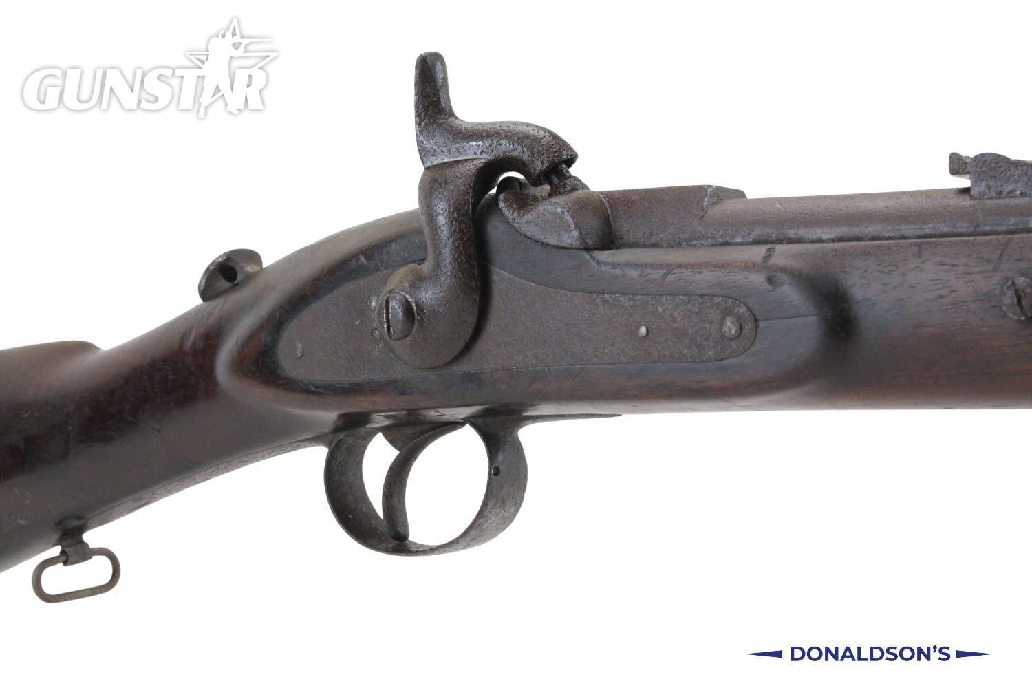 Westley Richards Monkey Tail Carbine Bolt Action .45 Rifle in 