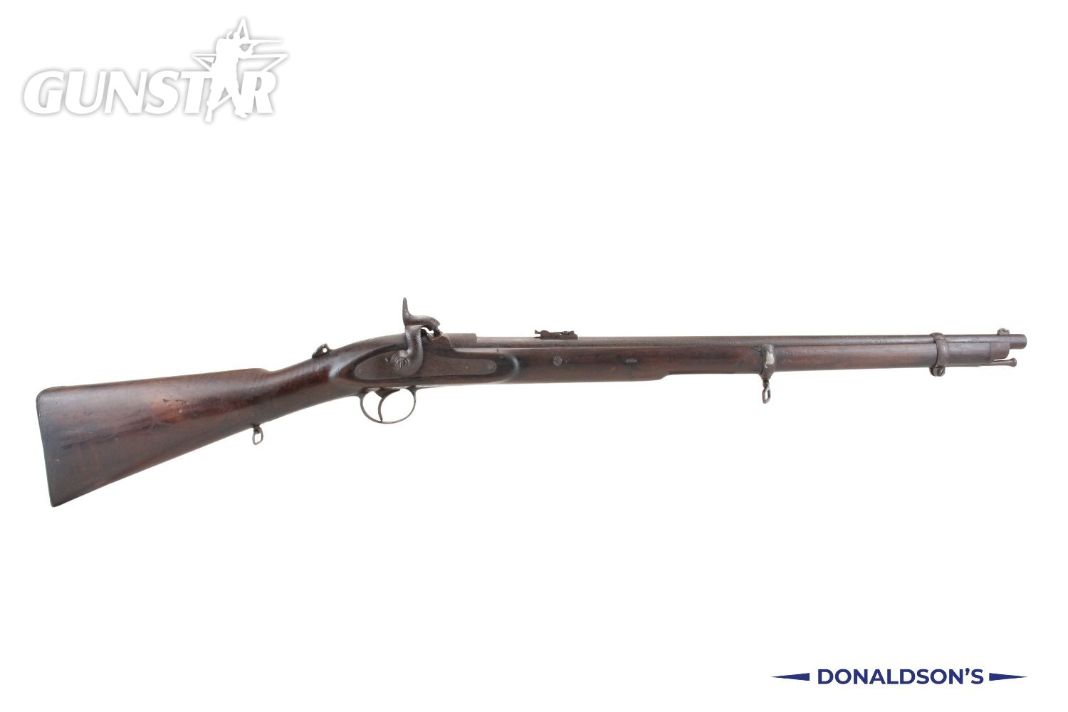 Westley Richards Monkey Tail Carbine Bolt Action .45 Rifle