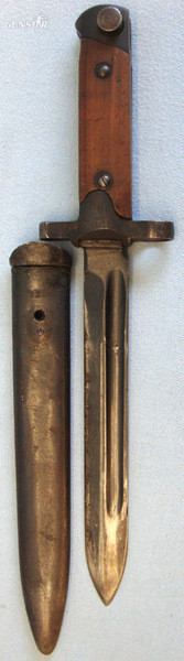 Italian 1891/38 Bayonet & Scabbard. Bayonet