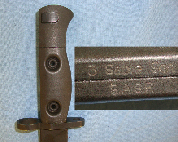 Australian SASR (Special Air Service Regiment) 3 SABRE SQUADRON. 18276 Bayonet