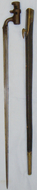 British 1876 Pattern Socket Bayonet and Scabbard. BAYO 435. Bayonet