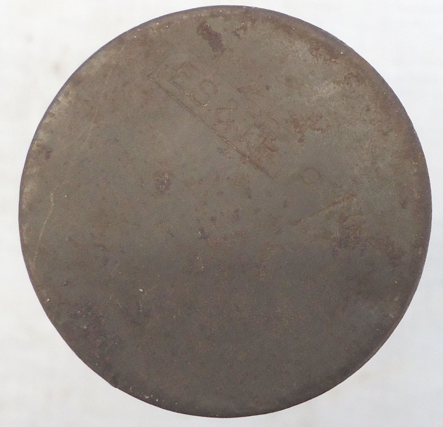 DEACTIVATED INERT. Unfired, British, 1943 Dated, 2 Inch illuminating Mortor. - O 2203 DEACTIVATED INERT. Unfired, British, 1943 Dated, 2 Inch illuminating Mortor. - O 2203  Other Ammunition 