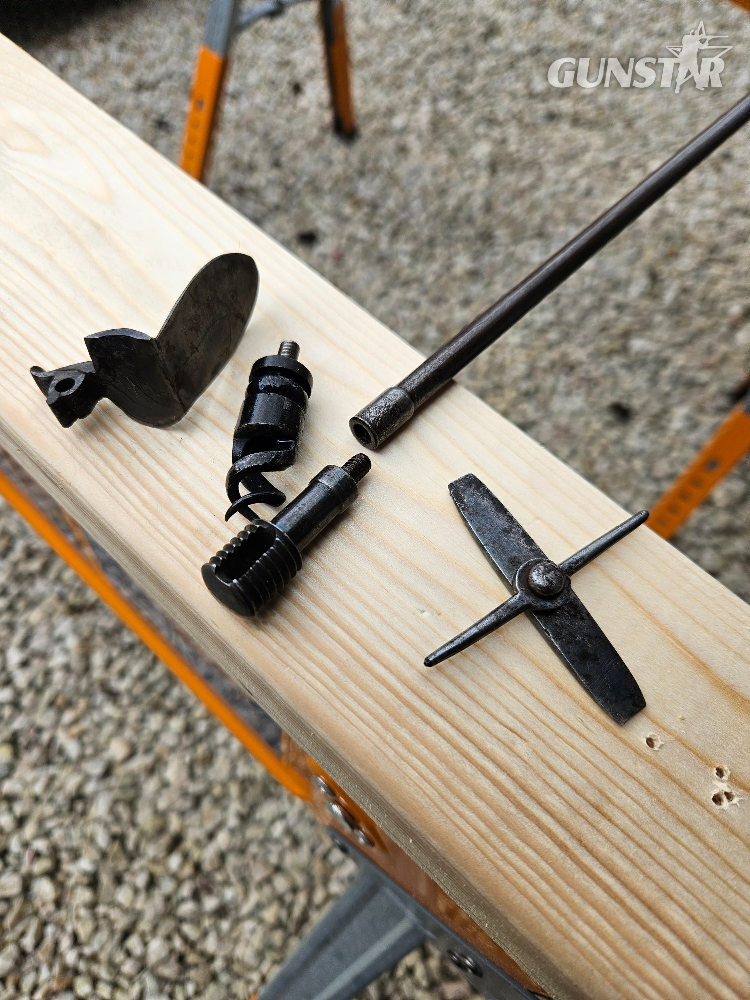 Baker Rifle (Rifle Shoppe Inc. USA) 0.62 Cal. 1776 British Rifle (Replica) Flintlock, Muzzleloader .62 Cal Muzzleloader Rifle 