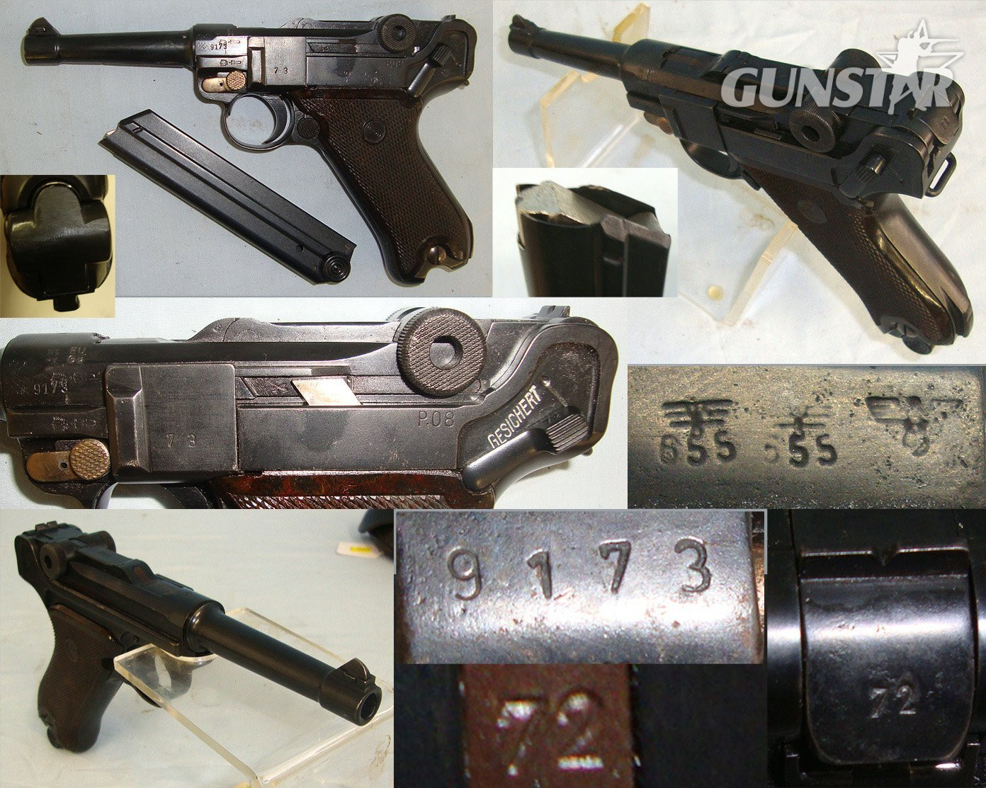 WW2 1941 Dated Nazi German Officer's Mauser 'S/42' Code Luger PO8 9mm Parabellum Calibre Semi Auto Pistol**MOVING PARTS UK/EU 2026 DEACTIVATION**Sn 23642 luger None Semi Auto