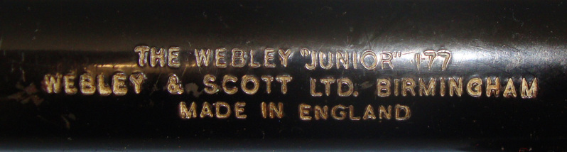  Webley & Scott Junior (.177) .177