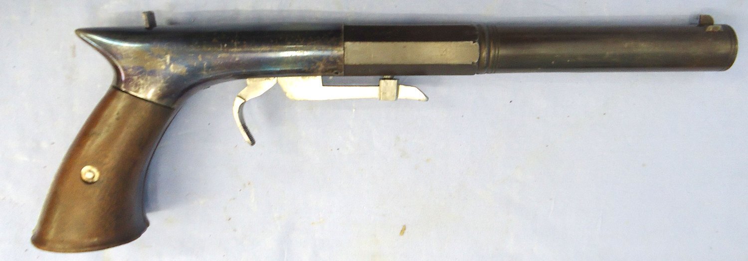 Jim Greathead of Clanville, England, made, U.S. Under hammer Percussion Boot Pistol as used by Gamblers in the mid 19th Centuary. (1 of 750 made) **UK 2018 DEACTIVATION CERTIFICATED** Sn - 22786 Jim Greathead of Clanville, England, made, U.S. Under hammer Percussion Boot Pistol as used by Gamblers in the mid 19th Centuary. (1 of 750 made) **UK 2018 DEACTIVATION CERTIFICATED** Sn - 22786 Various Single Shot - {CATEGORY} in 