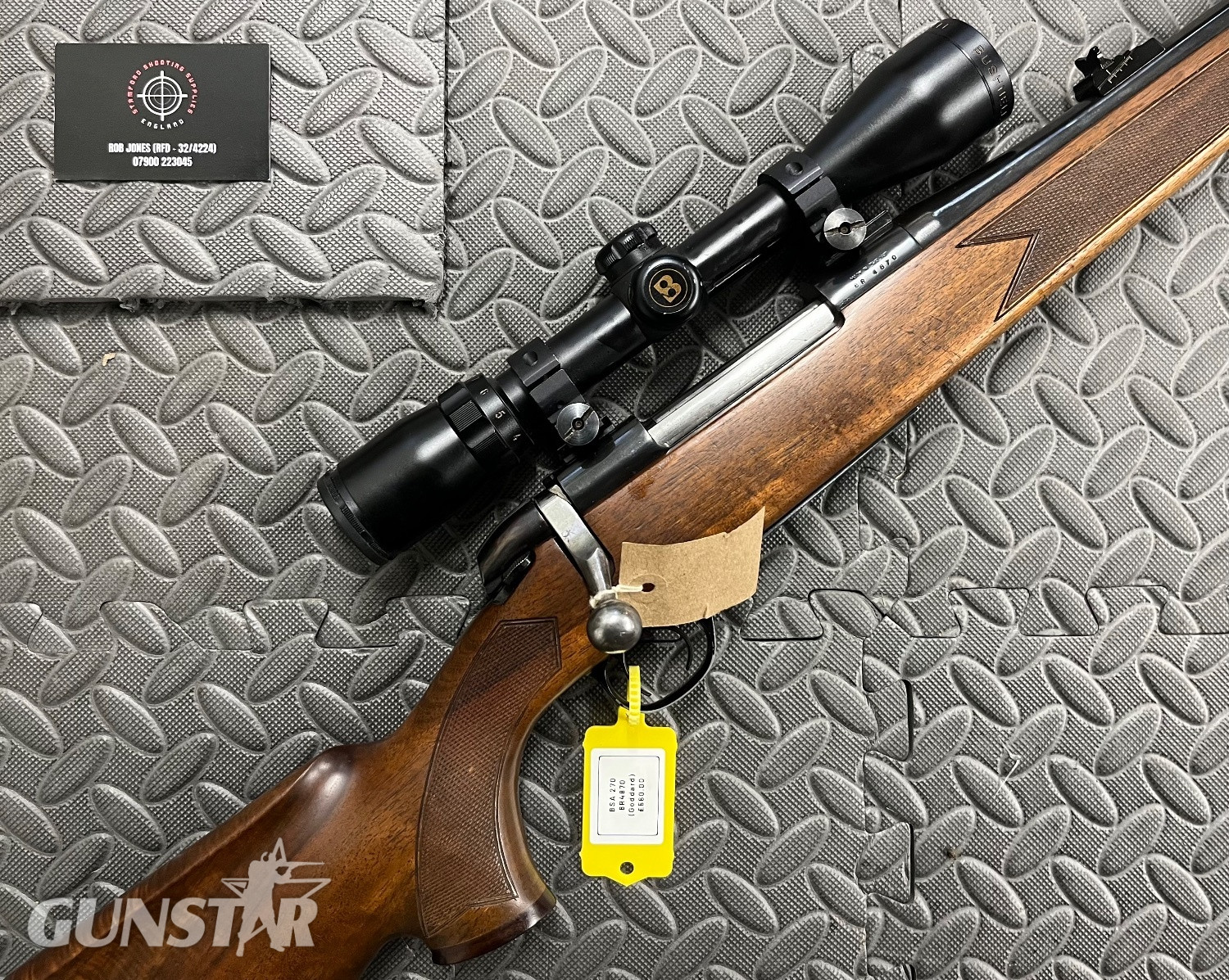 BSA 270 Bolt Action .270 Winchester Rifle in 