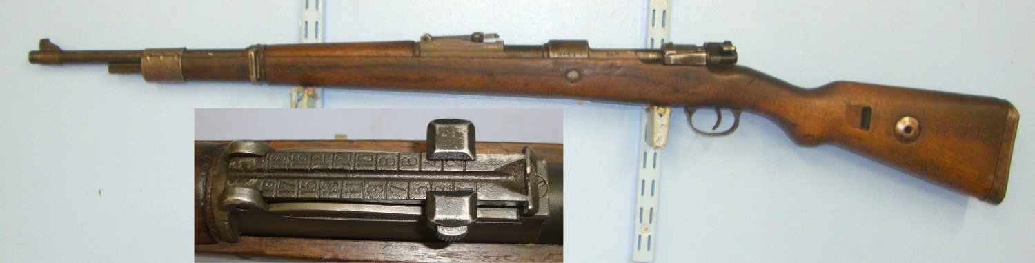  WW2 1943 Nazi German Mauser K98 Infantry Rifle With Nazi Maker Code bcd (Wilhelm-Gustloff-Werke, Weimar)**UK/EU 2026 DEACTIVATION MOVING PARTS**D 5996 deactivated rifle Bolt Action None Rifle