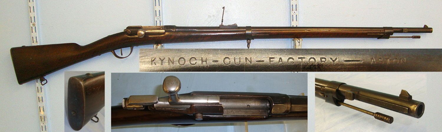 RARE**C1873 British Kynoch Gun Factory converted 11mm / .43 Mauser Centre Fire Obsolete Calibre French Military Chassepot Model 1873 (M1866) Rifle. Sn 17469:5 rifle Single Shot .43 Mauser Rifle in 