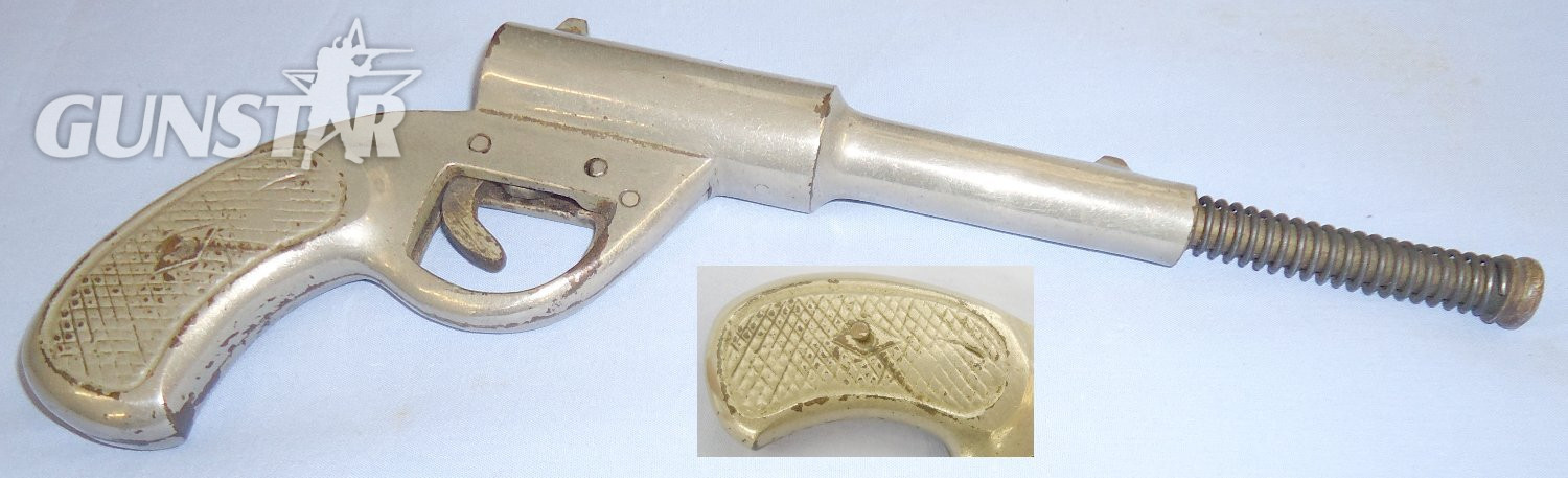 F. R. Langenham Rare* c1882 Model 2 Langenhan “Dolla” .177 Pop-Out Pistol AI 742. .177