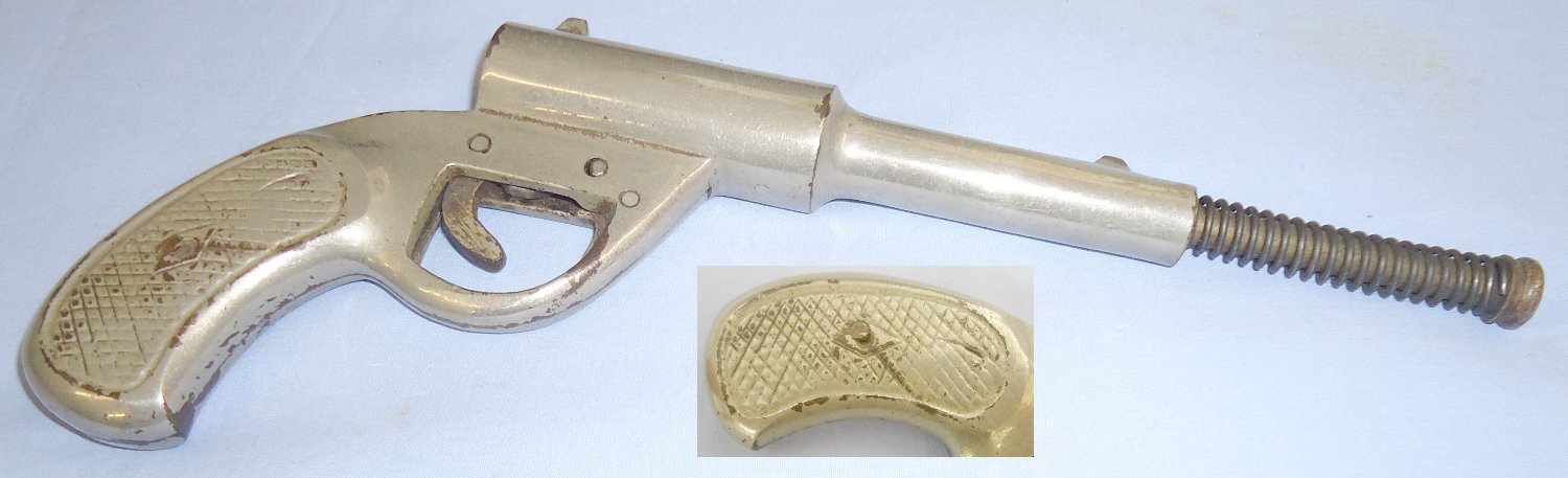 F. R. Langenham Rare* c1882 Model 2 Langenhan “Dolla” .177 Pop-Out Pistol AI 742. .177