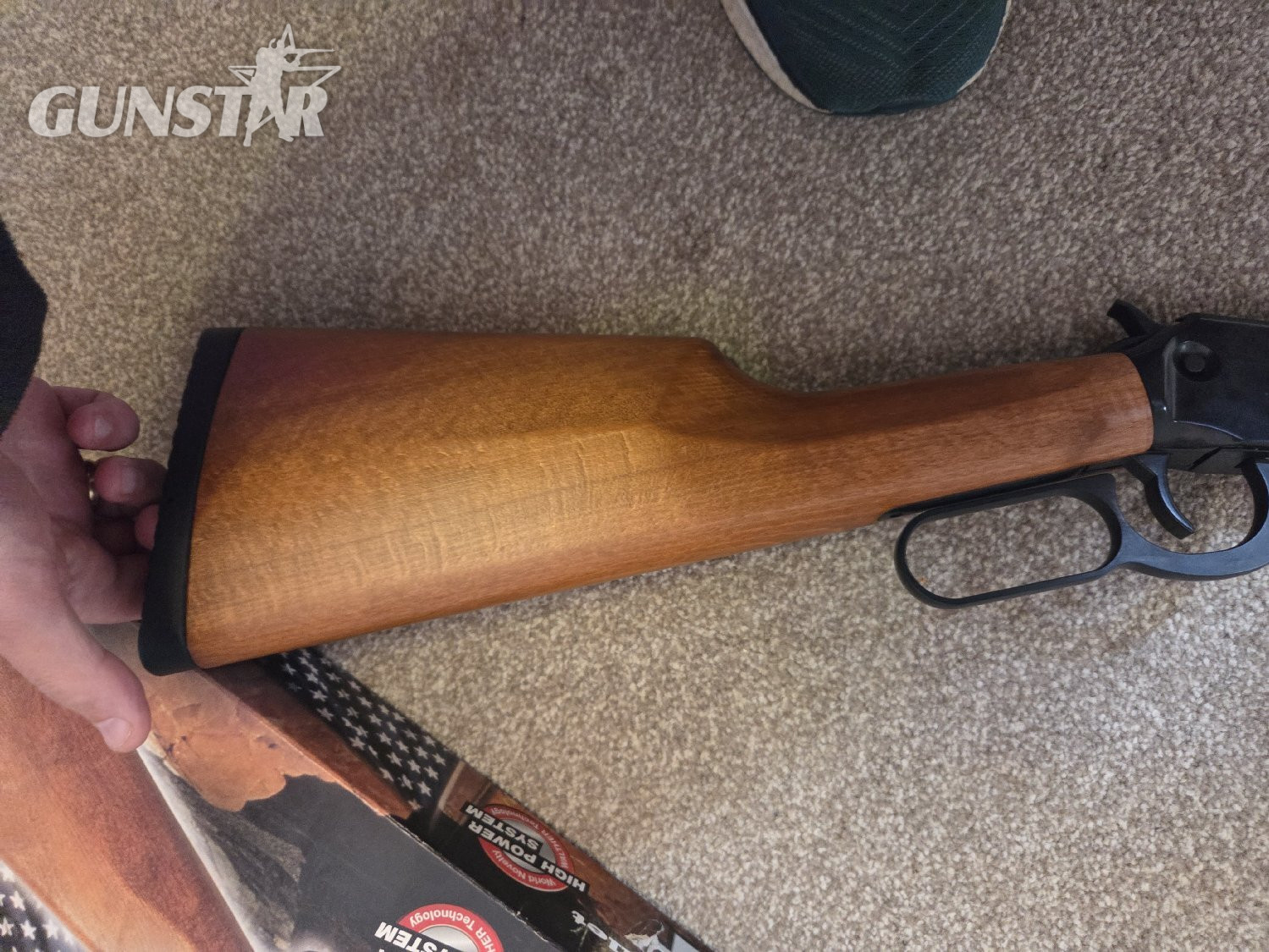 Walther Winchester Lever action cabine .177 